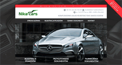 Desktop Screenshot of nikacars.pl